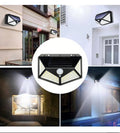Foco Solar LED Exterior con Sensor de Movimiento